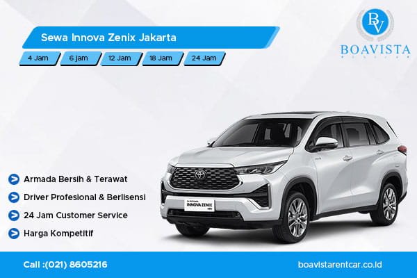 Sewa innova zenix jakarta